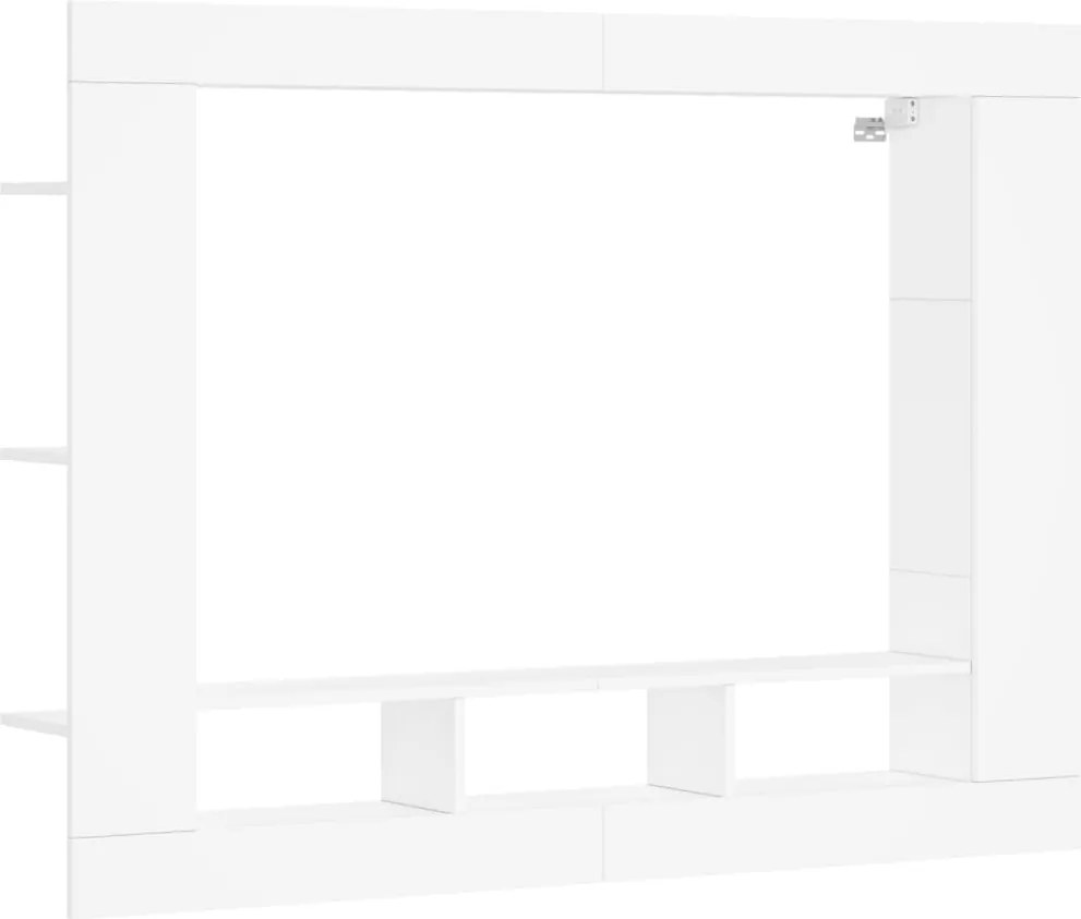 vidaXL fehér szerelt fa TV-szekrény 152 x 22 x 113 cm