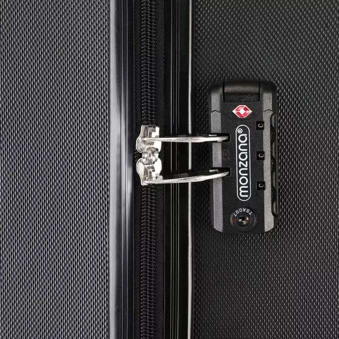 Deuba Utazó bőrönd L 65x41x27 cm - fekete