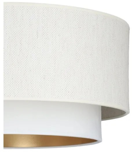 Felületre szerelhető mennyezeti lámpa NATIA 1xE27/60W/230V, átmérő 45 cm, fehér