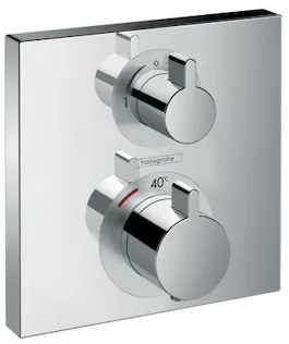 Hansgrohe Ecostat Square zuhany és fürdő csaptelep vakolat alatti rész nélkül króm 15714000