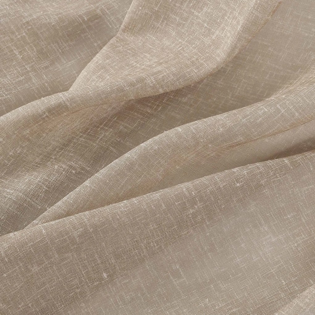 Goldea függöny – rusztikus natúr 300 cm