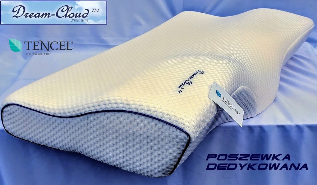 Dedikált párnahuzat Dream-Cloud profilozott XL 62x34x15