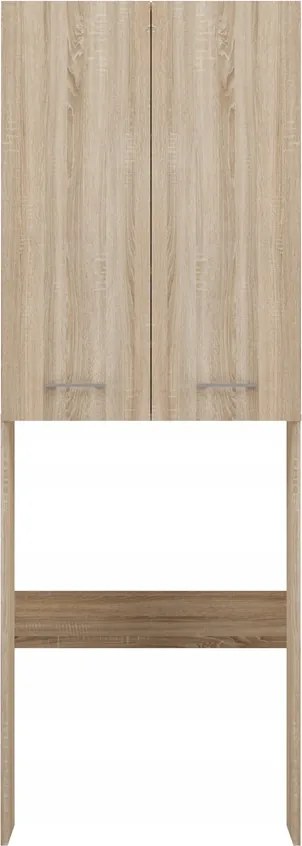 Fürdőszoba Szekrény Mosógép Fölé DD Sonoma Tölgy