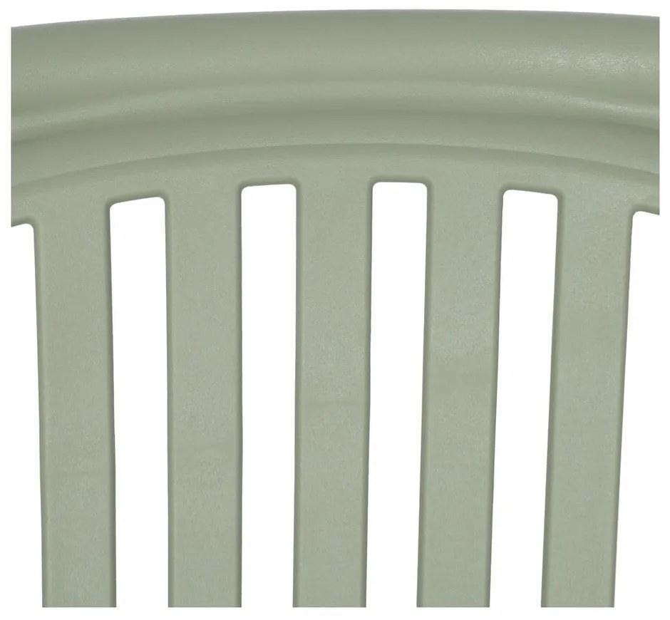 Zöld műanyag étkezőszék Alia – Ixia