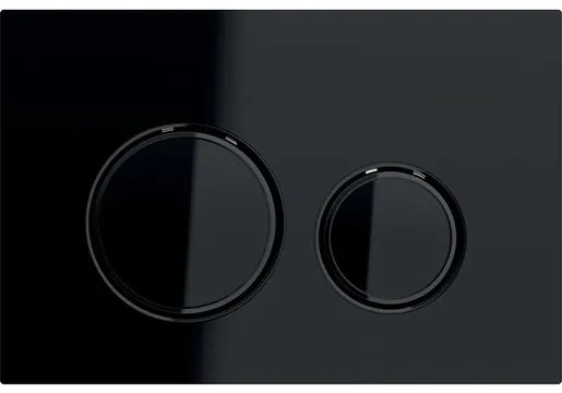 Geberit Sigma21 vezérlőgomb cink fekete 115.651.SJ.1