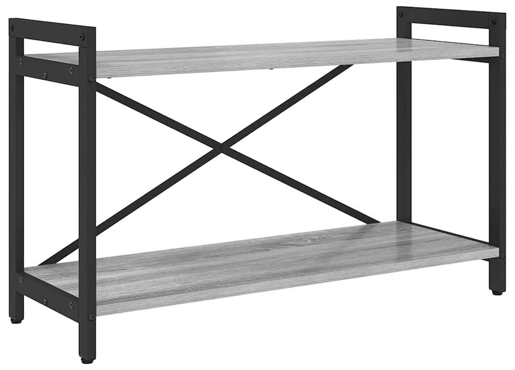 Könyvszekrény Szürke sonoma 80 x 30 x 48.5 cm Faanyag