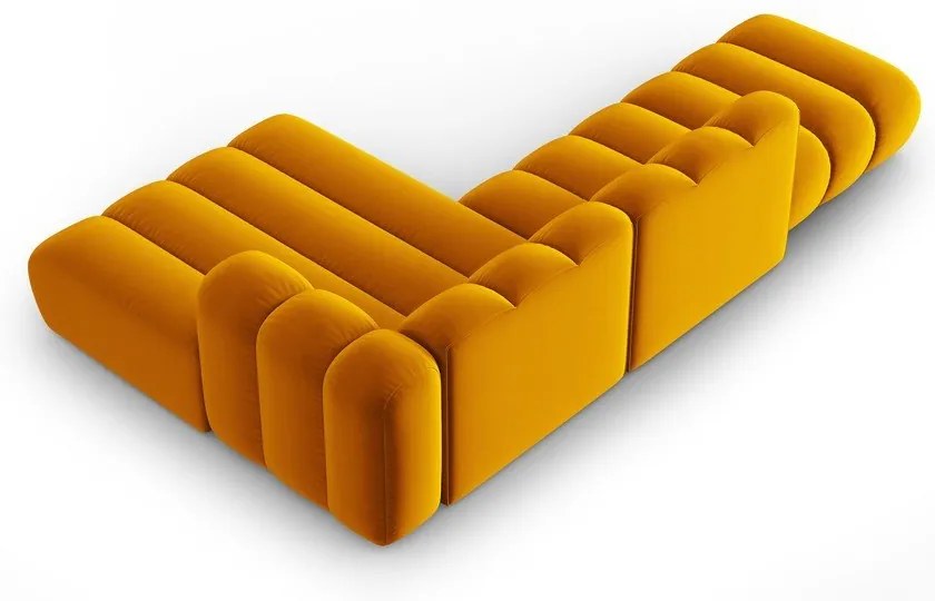 Sárga sarokkanapé (jobb oldali) Lupine – Micadoni Home