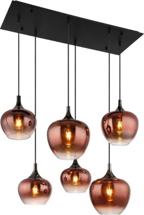 GLOBO 15548-6HG MAXY Többágú Függesztett Lámpa IP20