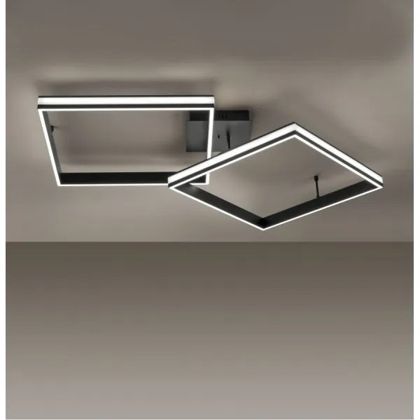 Leuchten Direkt 14700-18- LED Dimmelhető felületre szerelhető csillár ELIS 2xLED/19W/230V + távirányító