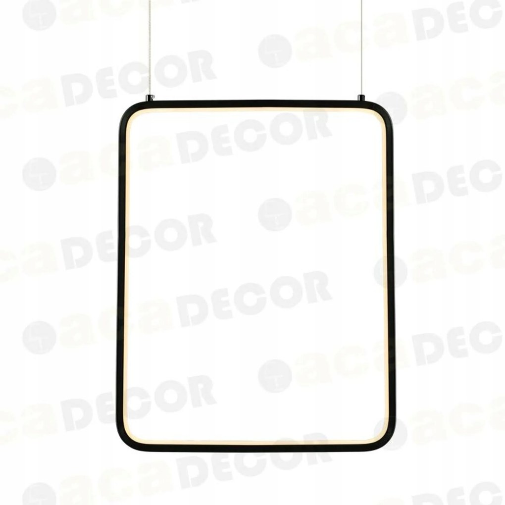 Aca Lighting V30LEDP36BK dekorált Led függeszték