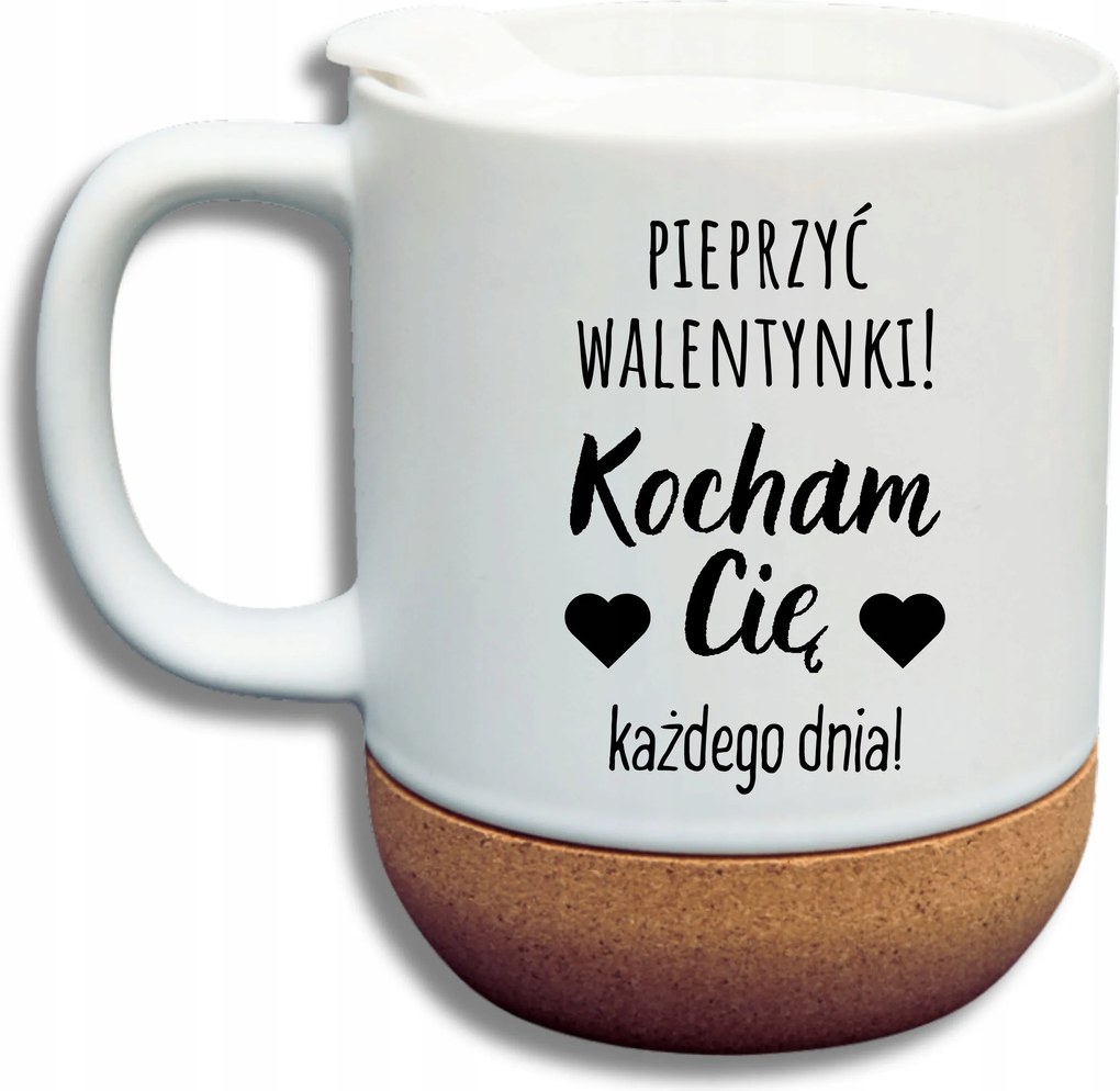 Bögre Fehér Parafa Vicces Ajándék Valentin Nap Dugás Valentin Nap