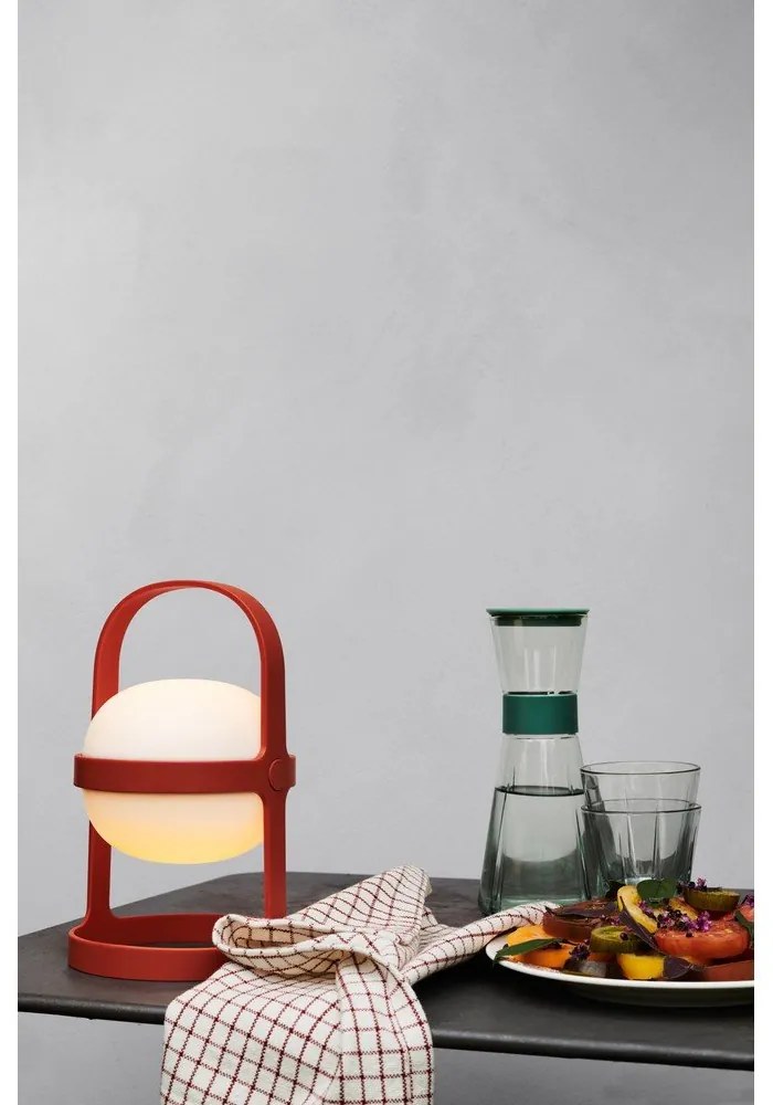 Napelemes-USB-s hordozható LED kültéri lámpa ø 15 cm Soft Spot – Rosendahl