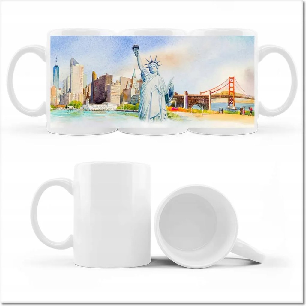 Fényképes bögre Kirándulás az Egyesült Államokba