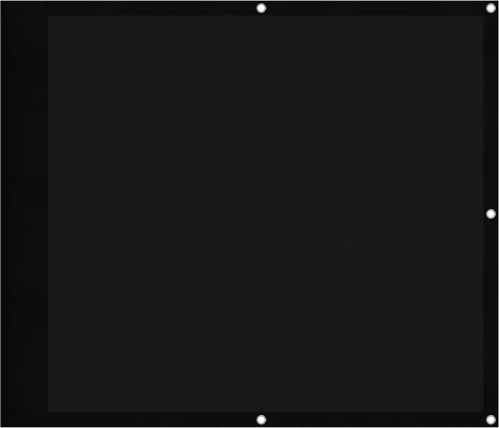 vidaXL fekete erkélyparaván 100% oxford poliészter 90 x 800 cm