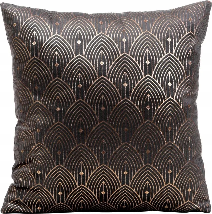 Dekoratív párnahuzat Agnes 40x40 grafit