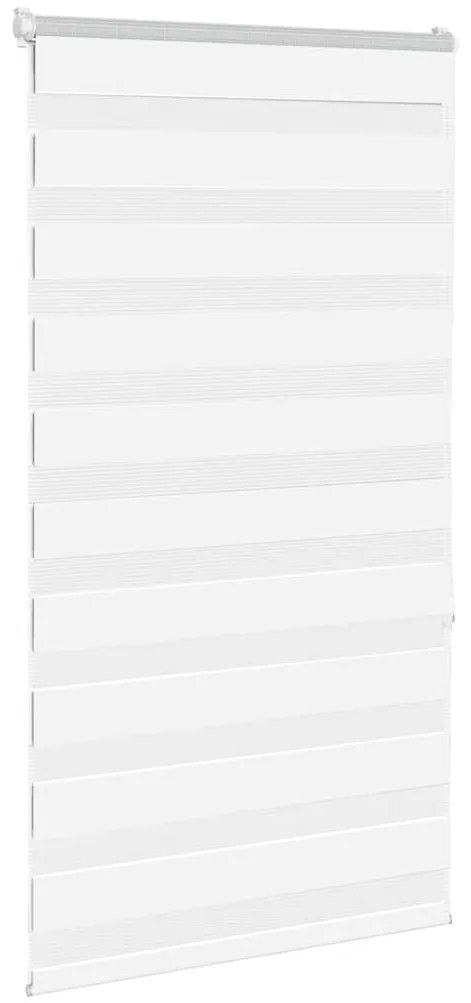 zebrafüggönnyel fehér szövetszélesség 85,9 cm poliészter