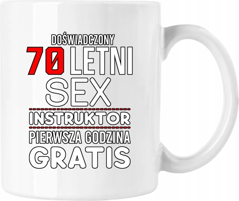 Bögre 70 Nyári Szex Oktató Humor Fehér 330ml