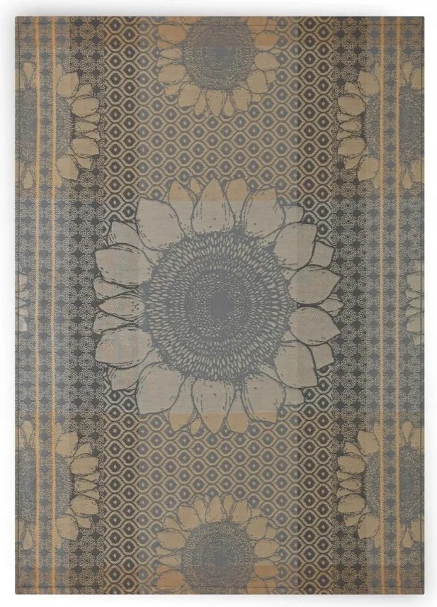 Sunflowers konyhai törlőkendő 50x70 Zwoltex Goat szürke