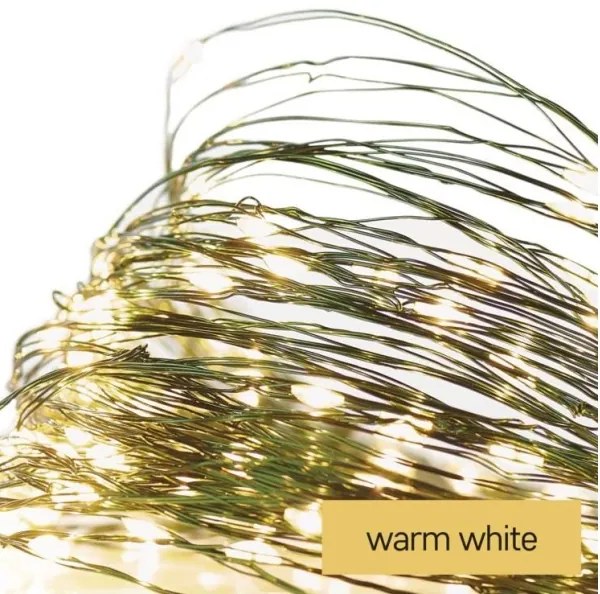 LED Karácsonyi kültéri lánc 150xLED/20m IP44 meleg fehér