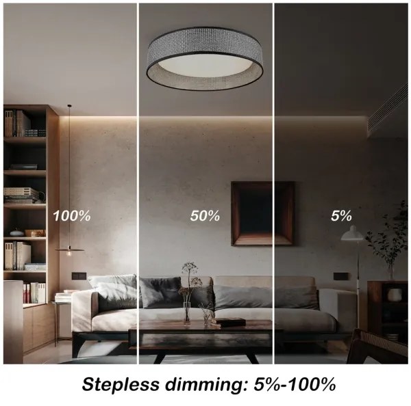 Immax NEO 07287L - LED+CCT Dimmelhető mennyezeti lámpatest LONA 36W/230V átm. 45,5 cm + távirányító