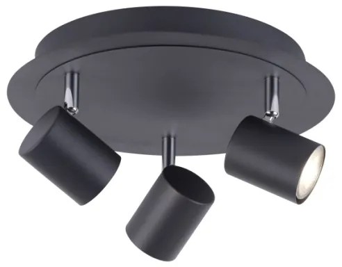 Leuchten Direkt 11943-13 - LED Spotlámpa TARIK 3xGU10/5W/230V antracit