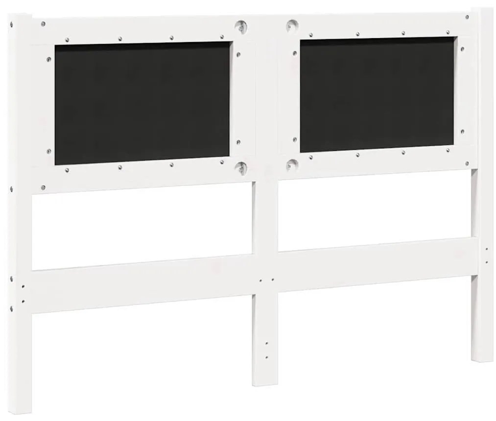 Fejtámla Egyéb Fehér 135 cm Tömör fenyőfa