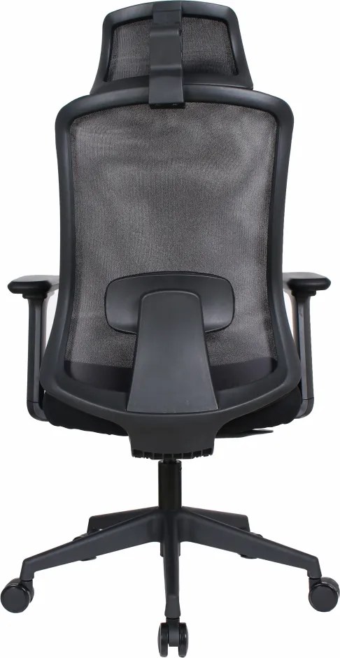 Irodai szék, fekete, teherbírás 150 kg, ROSANO