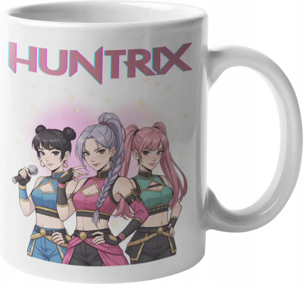 Bögre K-pop Huntrix Kpop Rumi Zoey Demon Hunters K-pop Démonvadászok