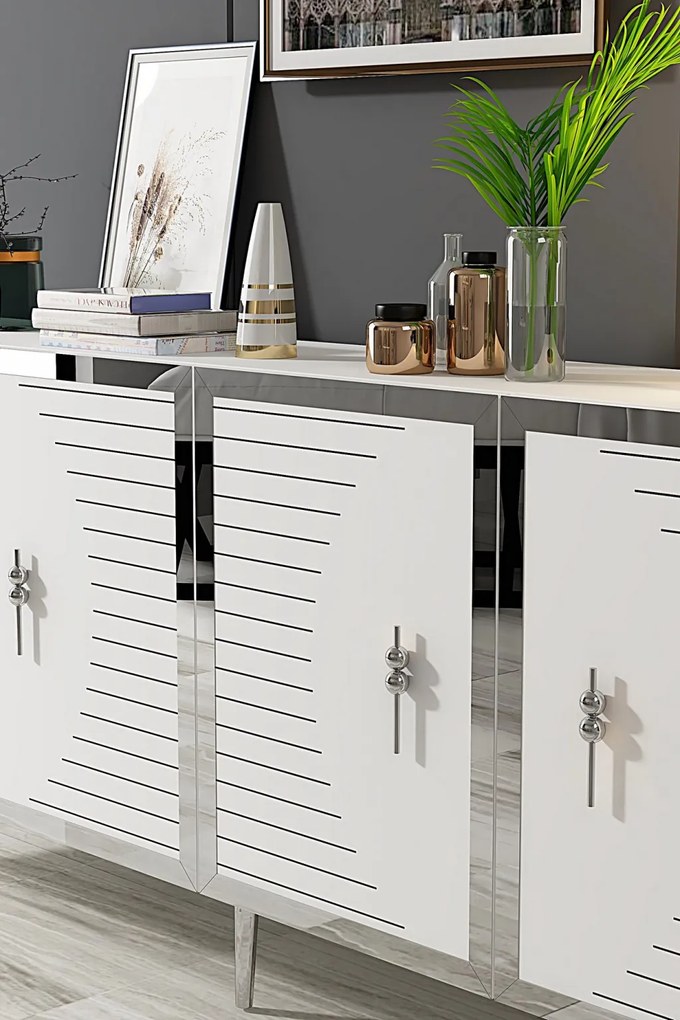 Tuna 180 - White, Silver