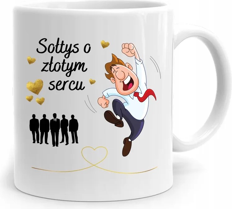 Arany Szívű Bögre Ajándék fényképes nyomattal