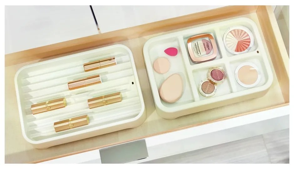 Eco Bin fehér ékszertartó, 28,12 x 19,23 cm - iDesign