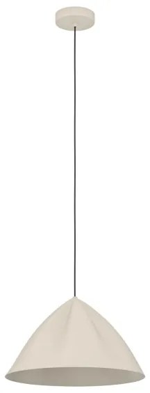 Eglo 900836 - Csillár zsinóron PODERE 1xE27/40W/230V krémes