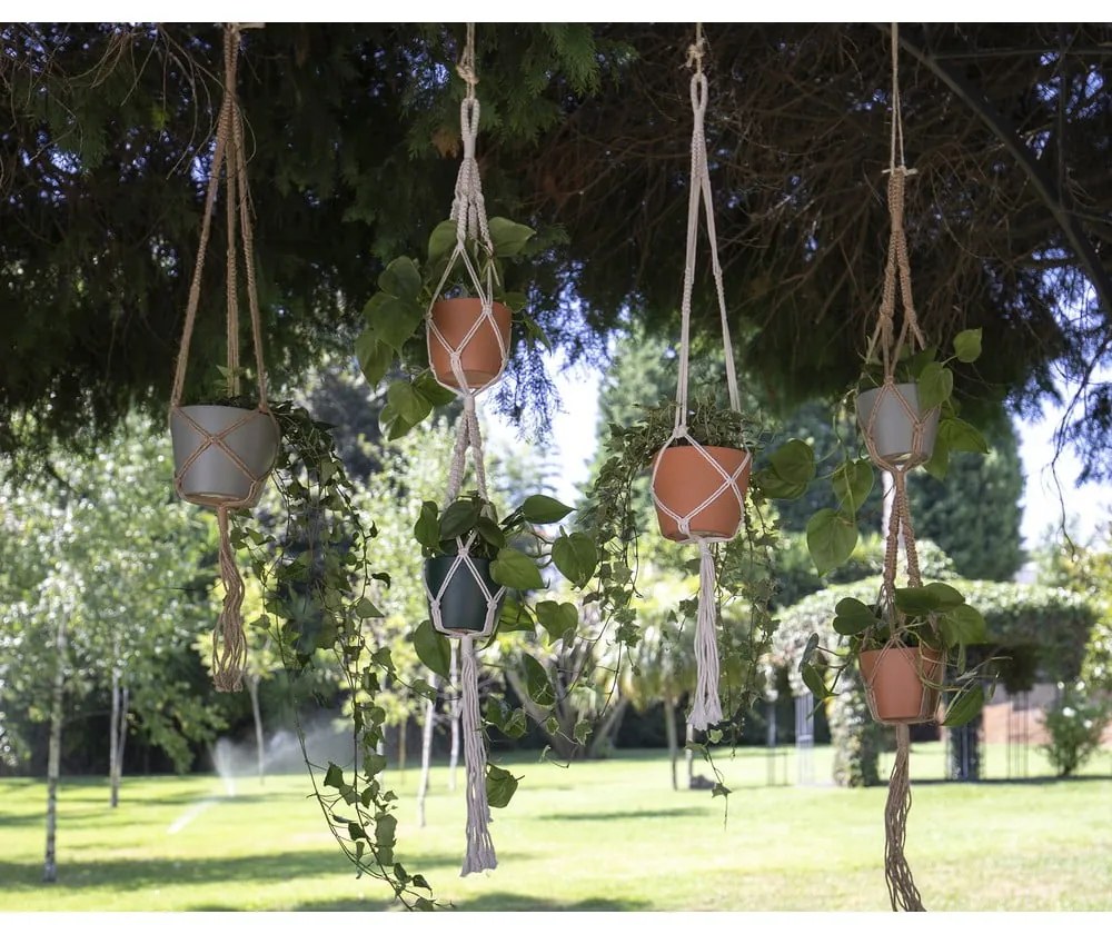 Textil akasztórendszer virágcseréphez ø 13 cm (magasság 100 cm) Macramé – Artevasi