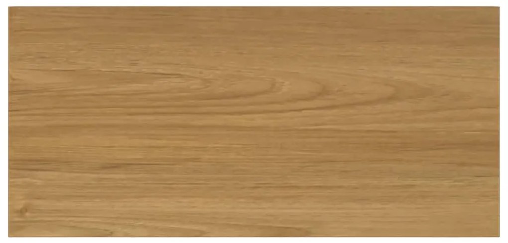 vidaXL Falpolc Falra szerelhető 2 pcs Barna 50 x 23 x 4 cm Faanyag