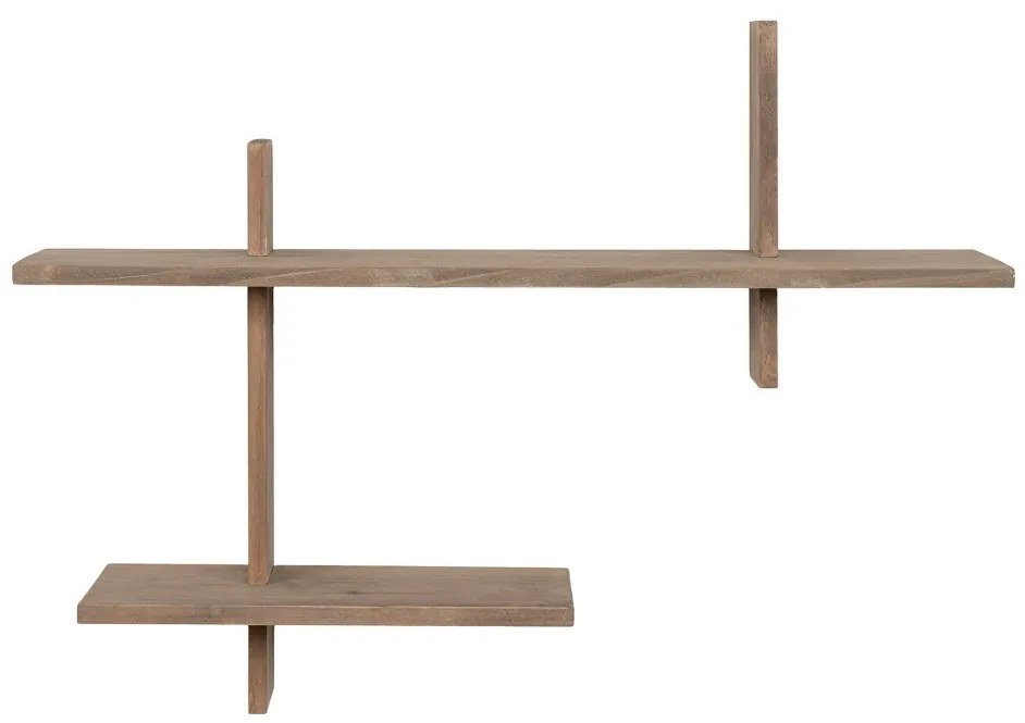 Ovada polc, fenyőfa, 60x15x44 cm