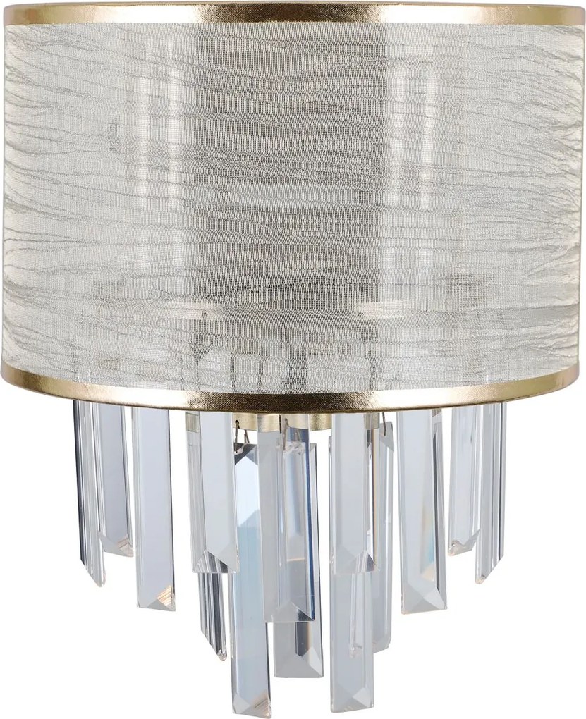 Italux glamour modern fali lámpa torreia antik sárgaréz itxwl-45660-2