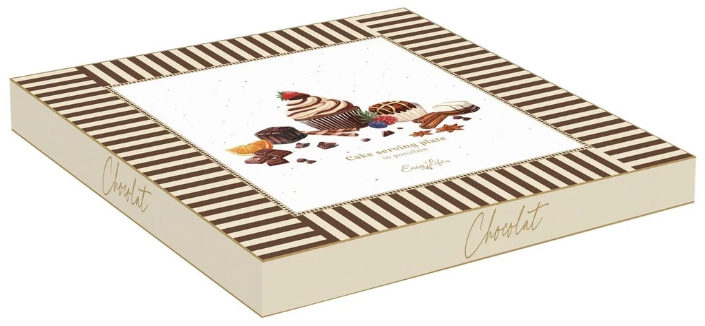 Porcelán tortatál 32 cm díszdobozban Sweet Moments