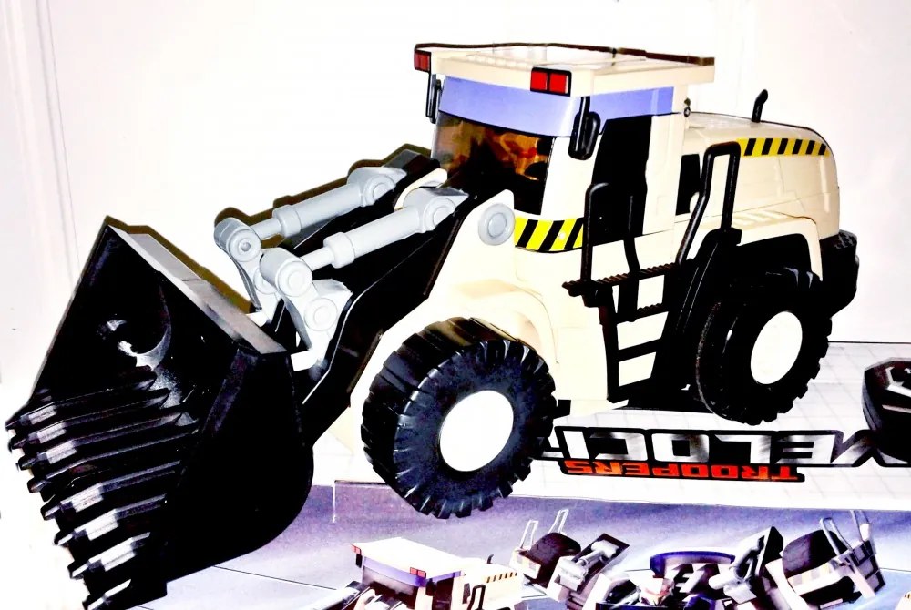 Jaki Óriás 45 Cm Autobot Kotró Gép Transformer Munkagép Hangvezérléssel