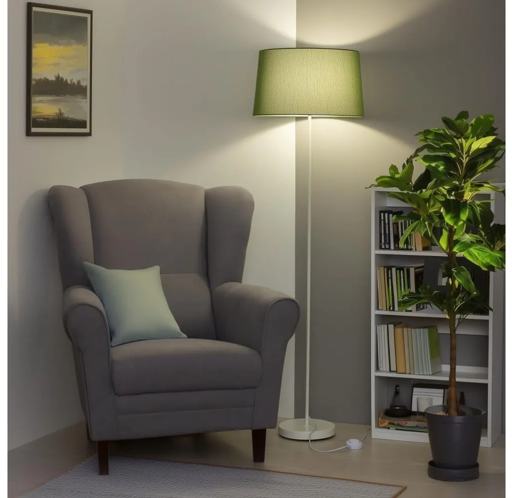 Brilagi - LED állólámpa CERIA 1xE27/40W/230V átm. 45 cm zöld/fehér