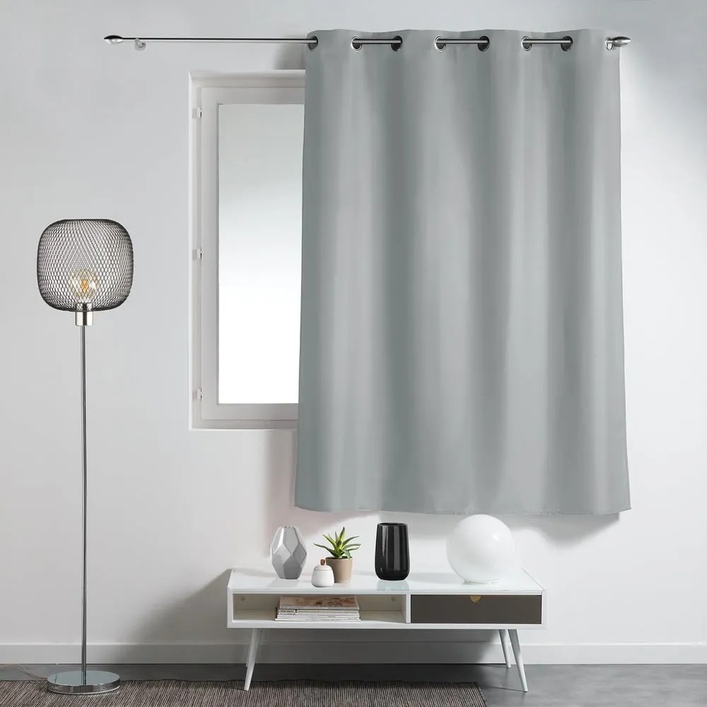 Szürke függöny 140x180 cm Essentiel – douceur d'intérieur