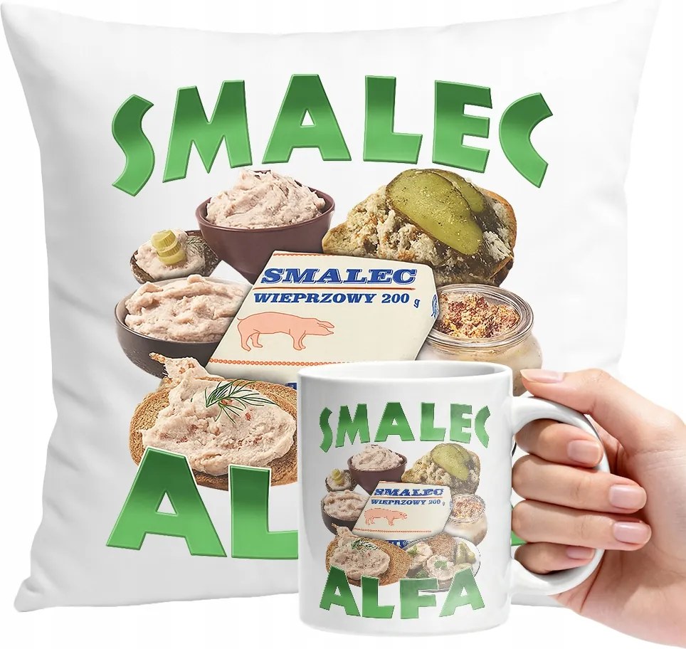 Bögre Szett Párna Ajándék Vicces Alfa Zsír Ajándék Szöveg