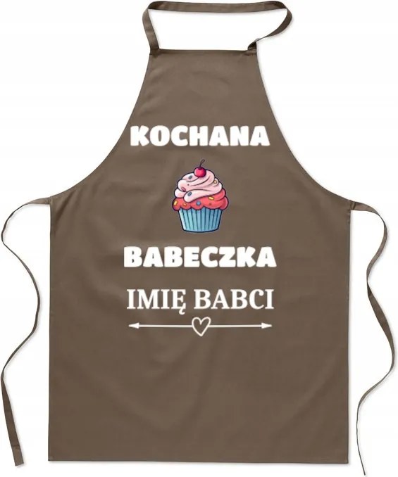 Konyhai kötény Személyre szabott Nagymama napja Kedves Muffin Név Ajándék