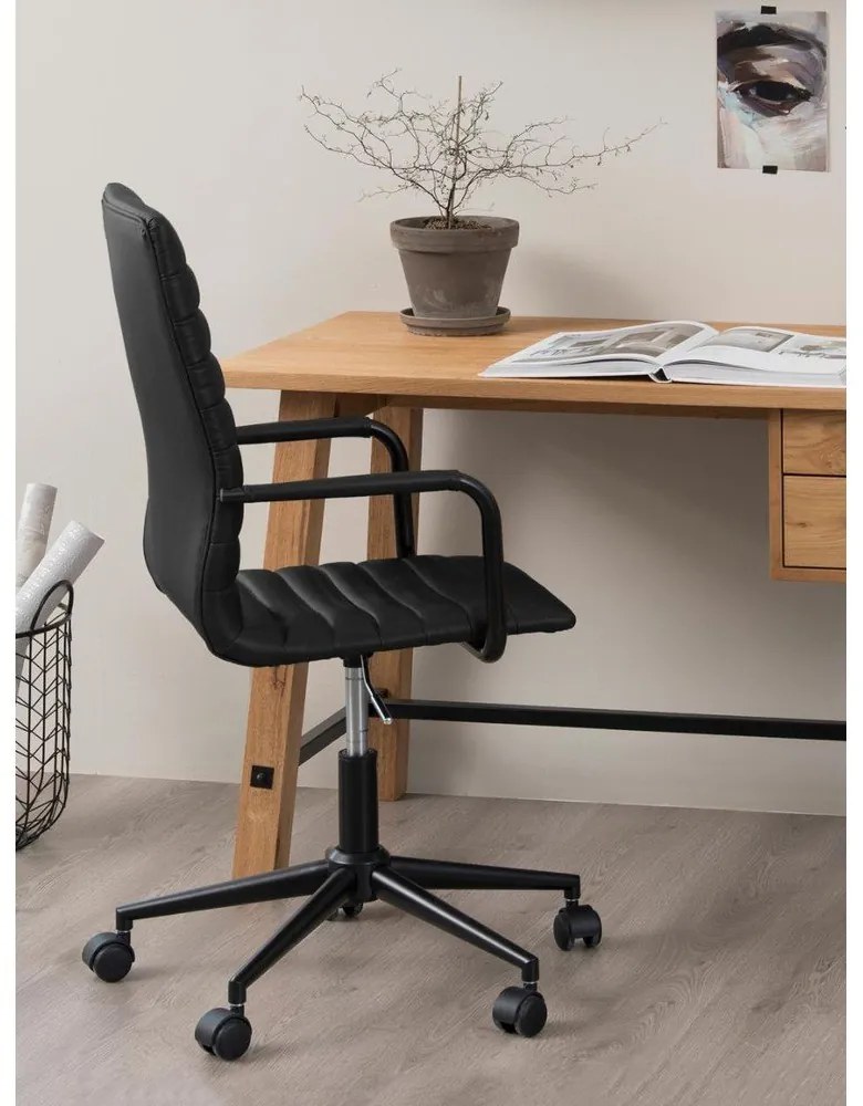 Wislow fekete forgószék - Actona