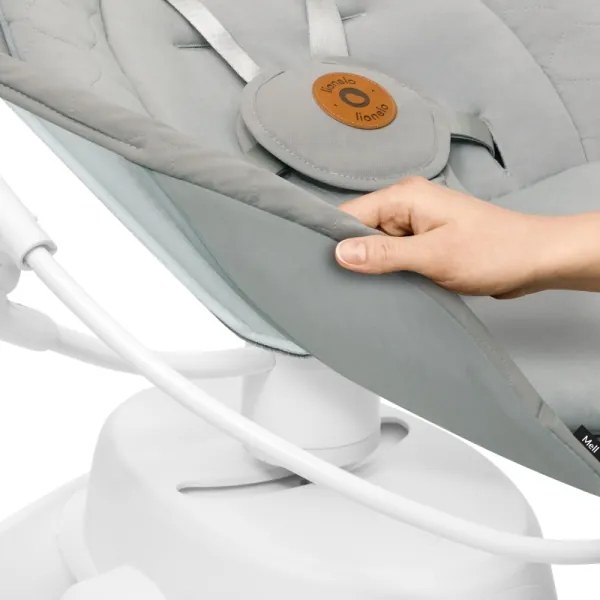 Lionelo - Zenés babahinta MELL Bézs homok 4xAA + távirányító