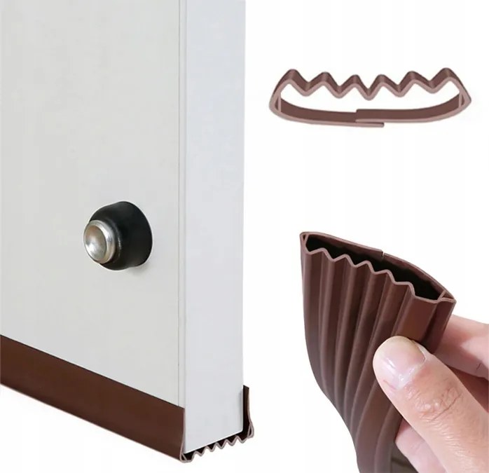 Ajtóalj Tömítő, Hangszigetelő, Hideg- És Huzatvédő, 96 cm