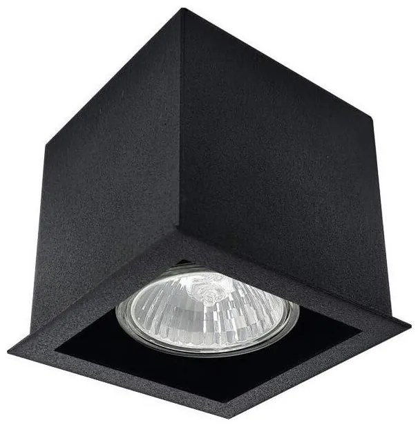 Brosline 1078 - CAGE spotlámpa 1xGU10/10W/230V fekete