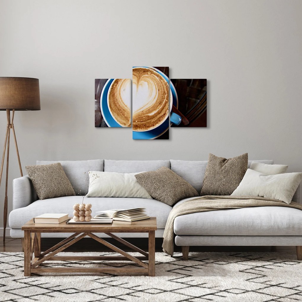 Kép - Latte Art (90x60 cm)