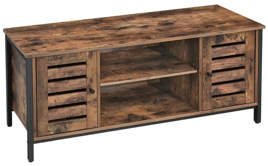 VOLTAR TV-állvány, barna/fekete