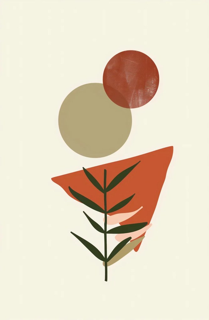 Poszter 53x81cm Organikus szálak