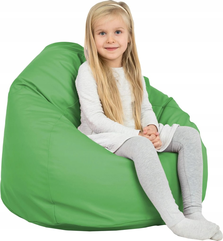 Pufa Táska Zöld Fotel L gyerekeknek Ökobőr